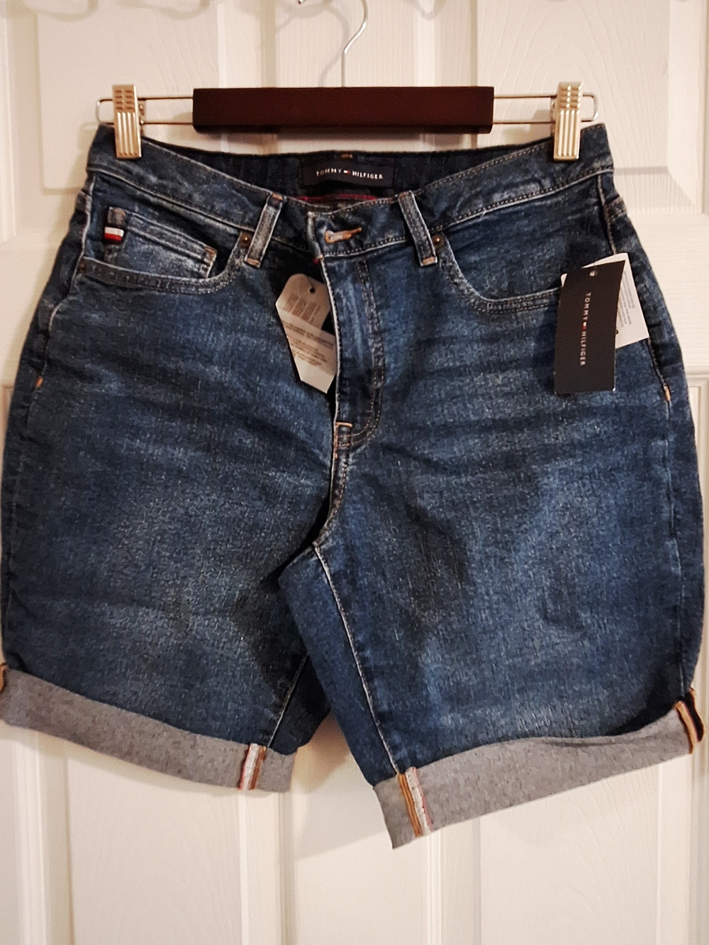 Tommy Hilfiger Dark Indigo Denim Shorts